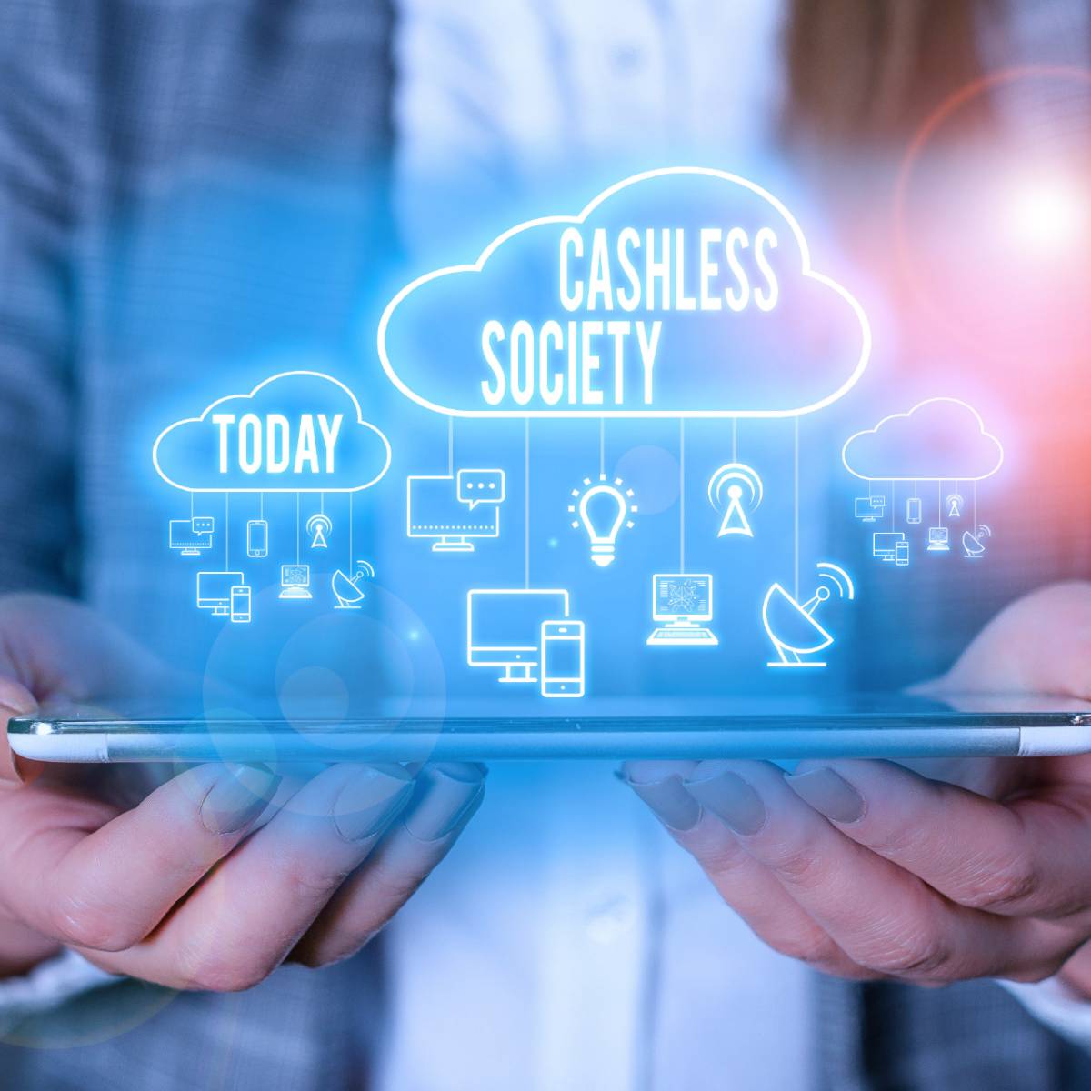Money Less System Cash and Cashless Economy