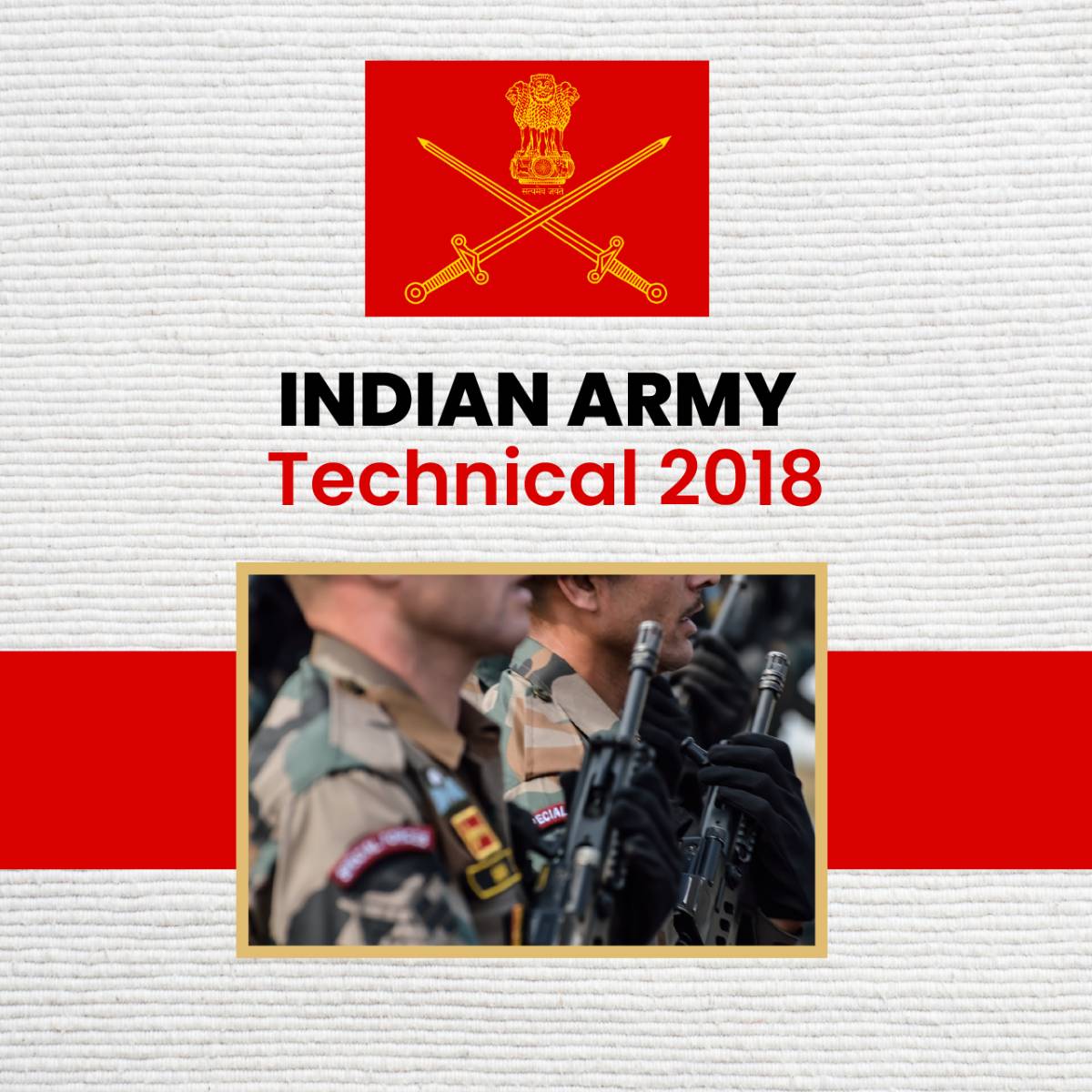 Indian Army Technical 2018