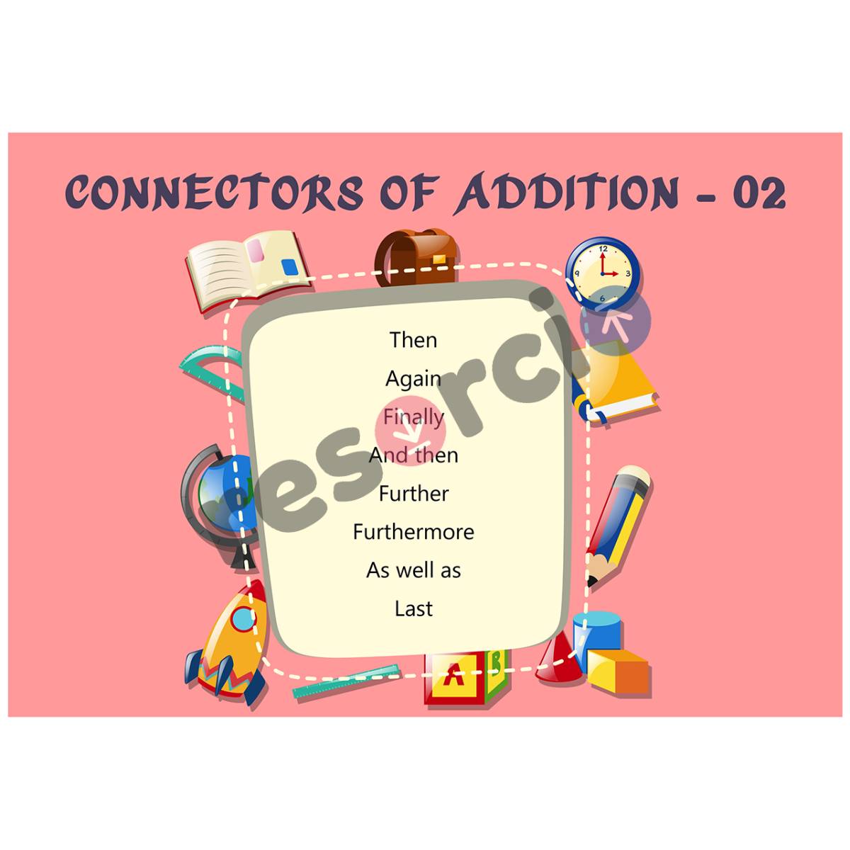 Connectors of Addition 02 Template 01