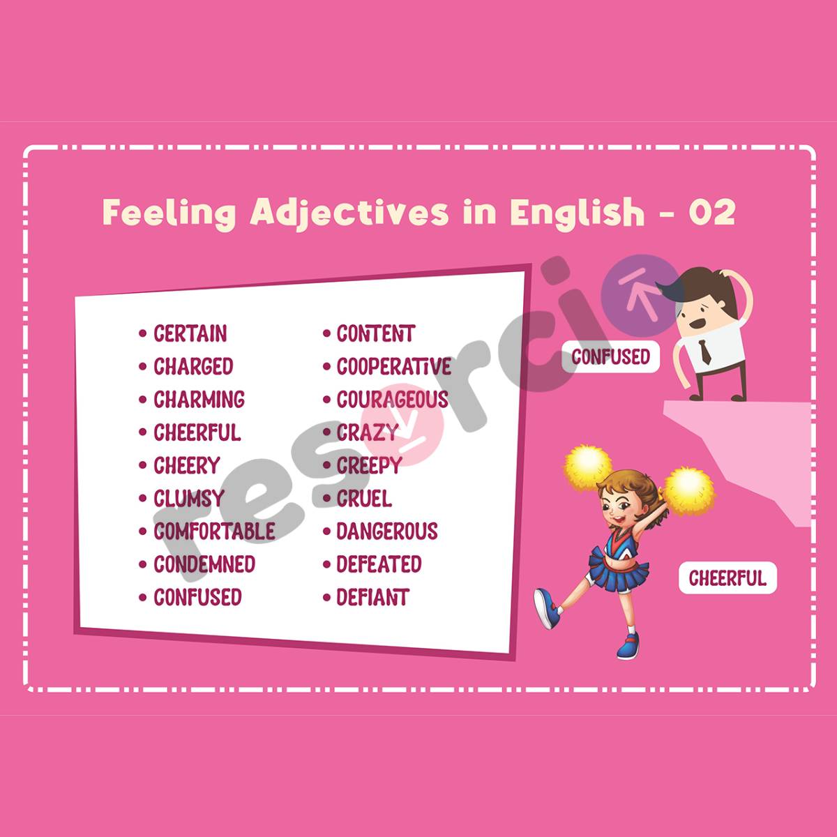 Feeling Adjectives In English Template 14 feeling-adjectives-in-english-template-14