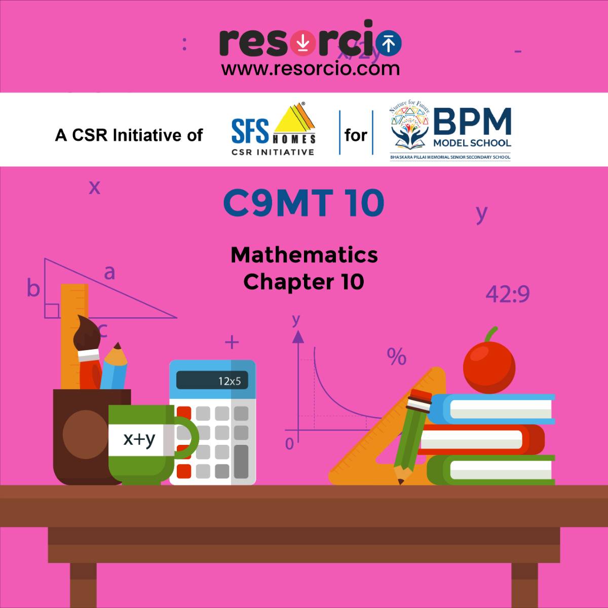 C9MT 10 - Mathematics - Chapter 10 - Herons's Formula