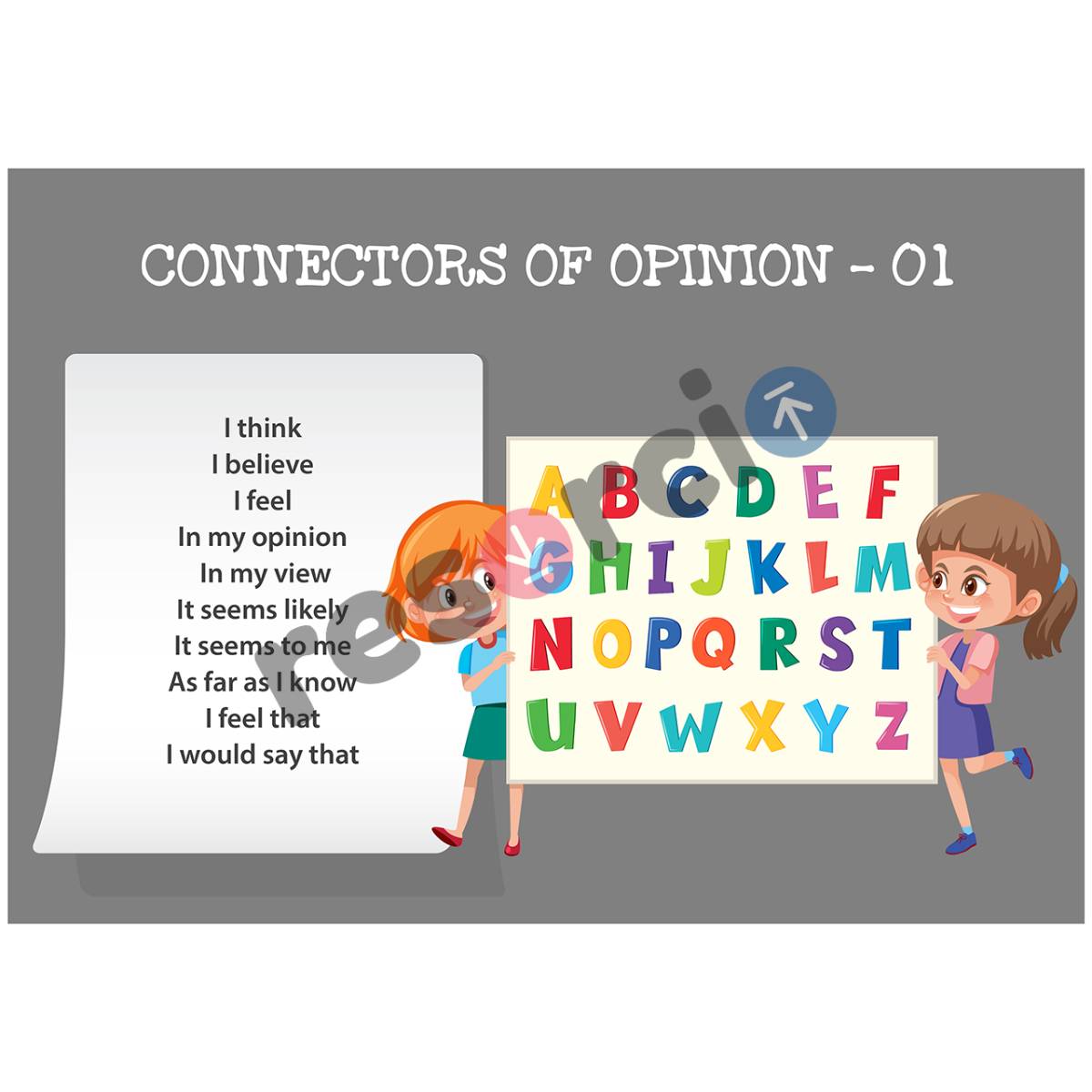 Connectors of Opinion 01 Template 01