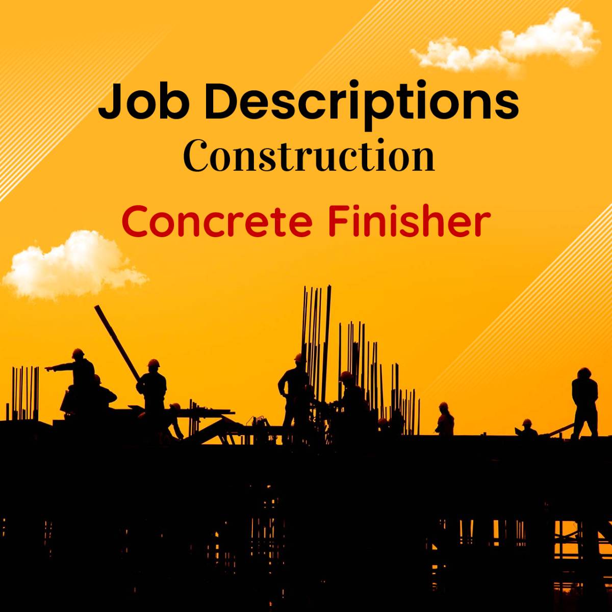 Job Descriptions Concrete Finisher