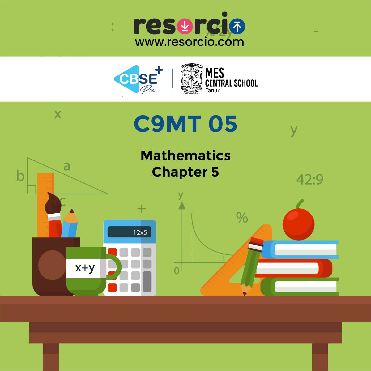 C9MT 05 - Mathematics - Chapter 5 - Introduction to Euclid's Geometry