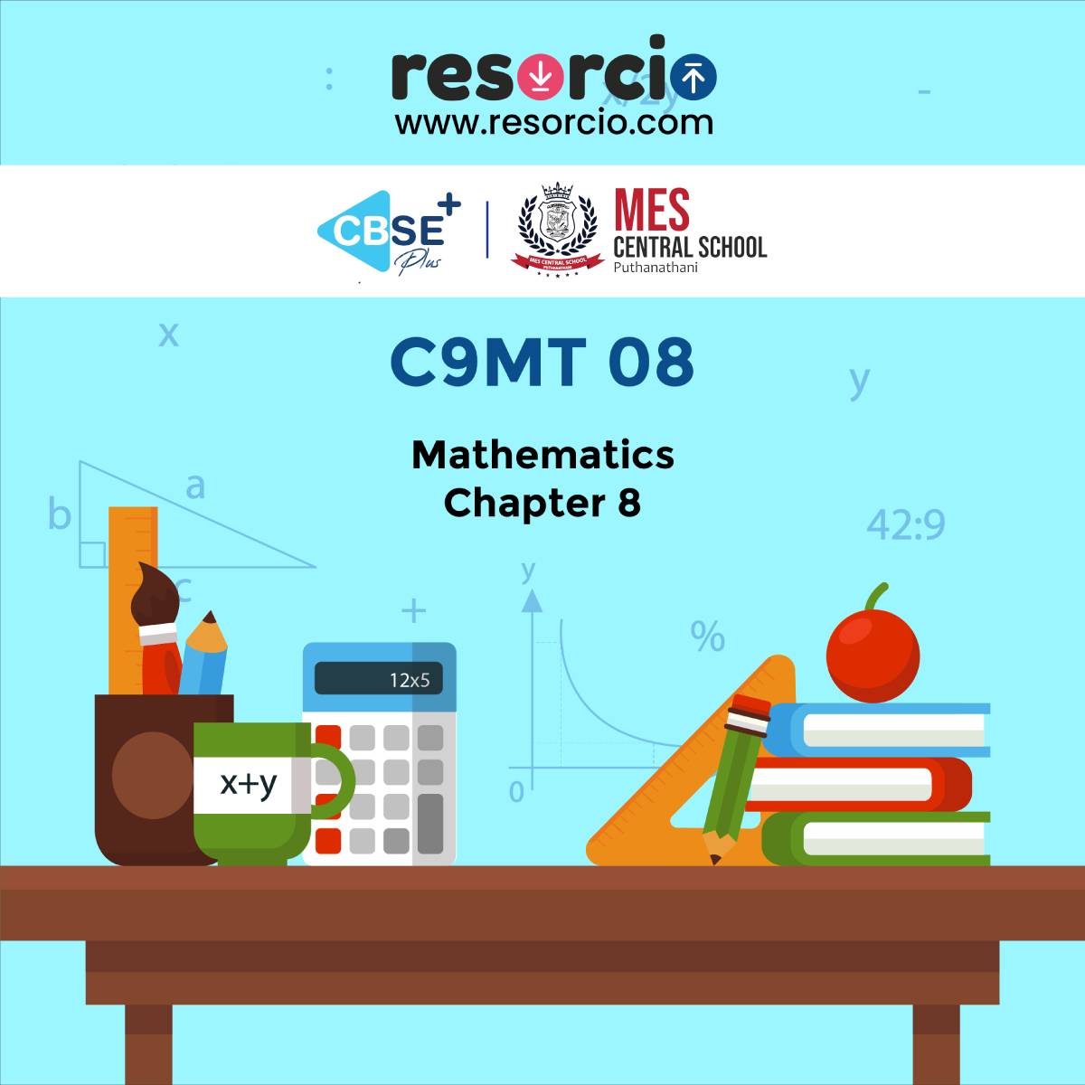 C9MT 10 - Mathematics - Chapter 10 - Herons's Formula