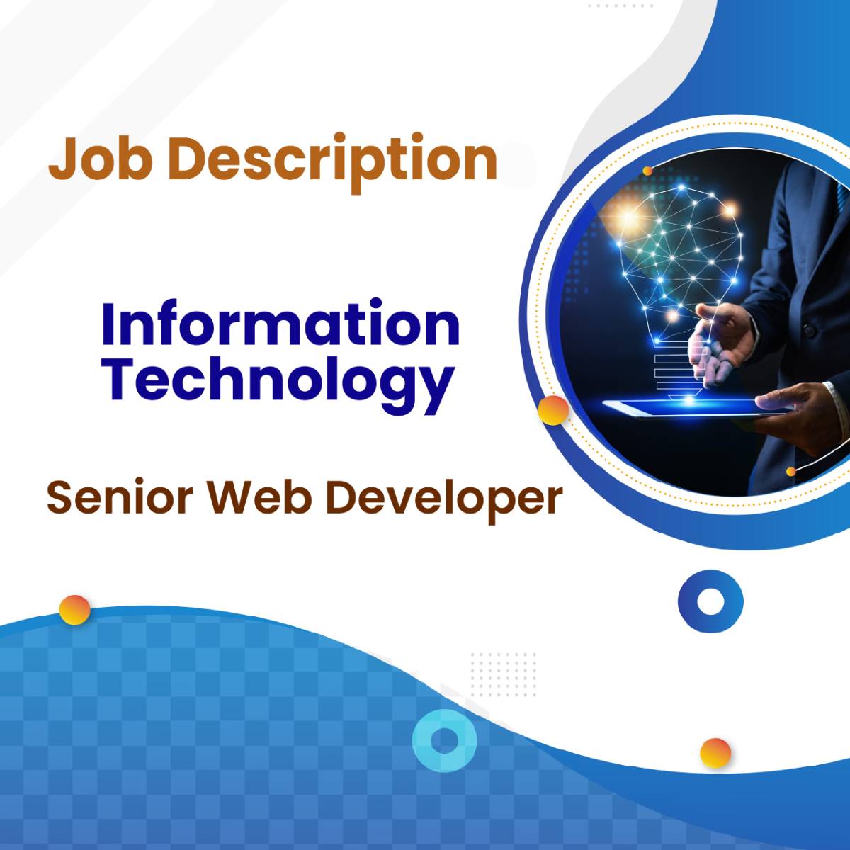 Job Descriptions - Senior Web Developer