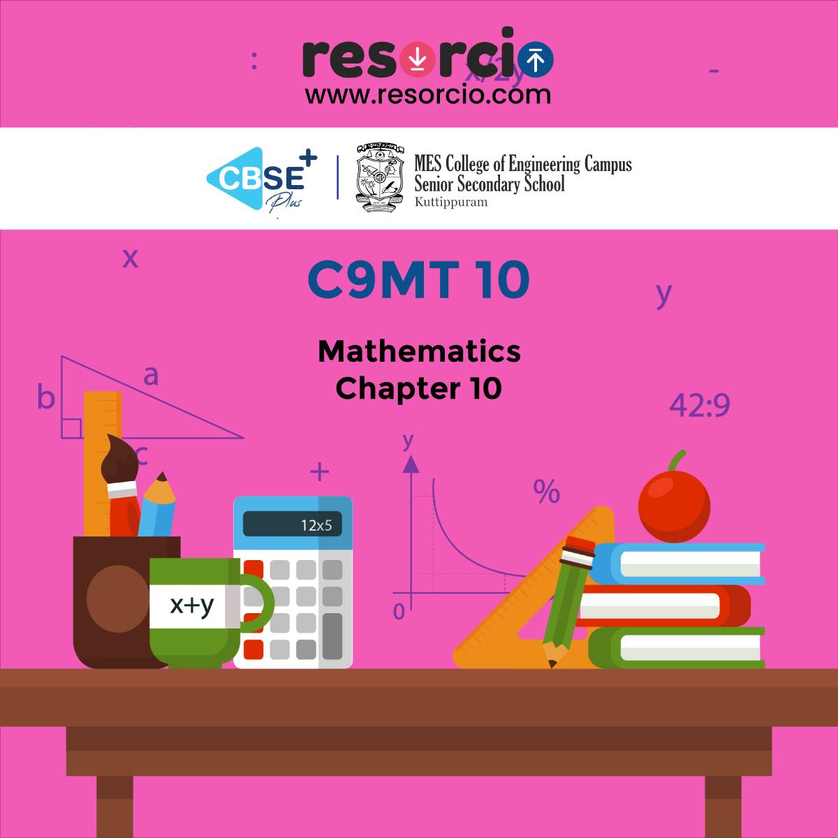 C9MT 10 - Mathematics - Chapter 10 - Herons's Formula